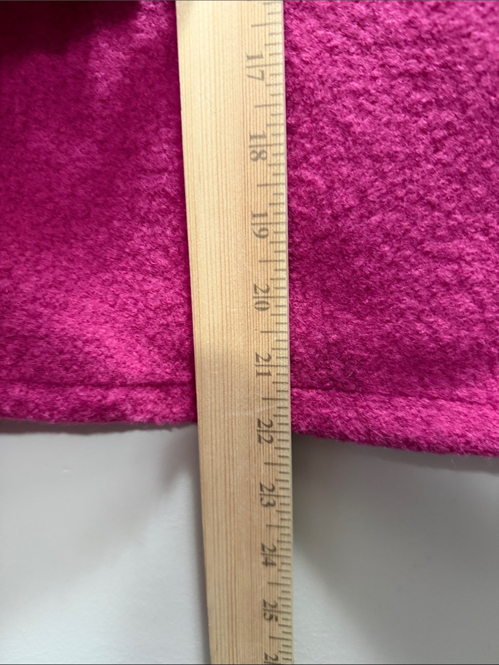 Brand New Love Tree Hot Pink Fleece Utility Shacket Size L/ 22x23 - Picture 6 of 7